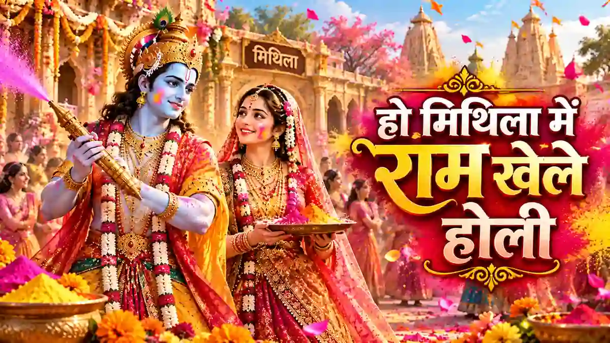 हो मिथिला में राम खेले होली | Ho Mithila Mein Ram Khele Holi Lyrics हो मिथिला में राम खेले होली | Ho Mithila Mein Ram Khele Holi Lyrics