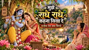 मुझे राधे राधे कहना सिखा दे |Mujhe Radhe Radhe Kehna Sikha De